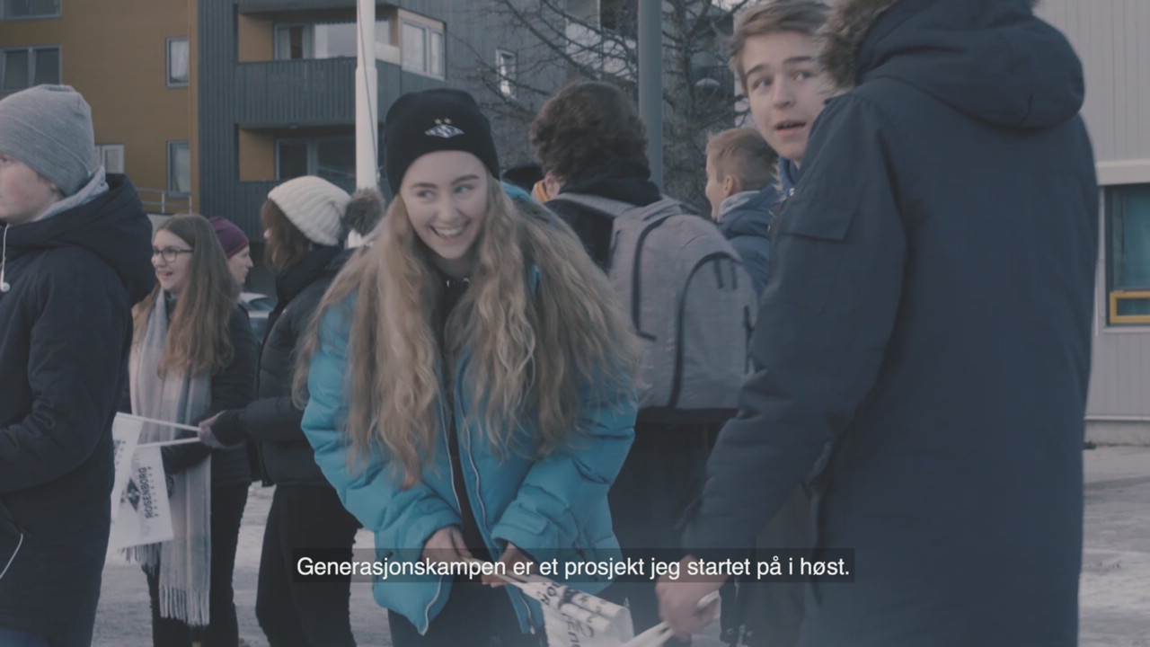 - Idag har de fått farge